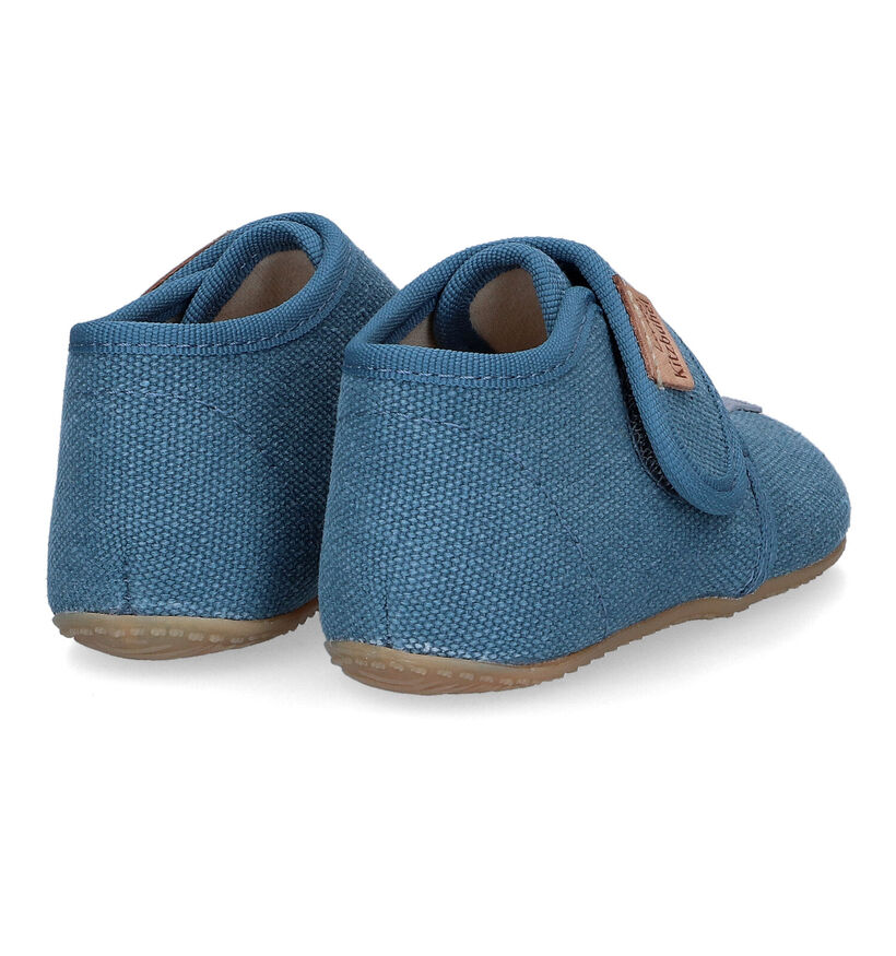Living Kitzbühel Pantoufles pour bébé en Bleu clair pour garçons (309796)