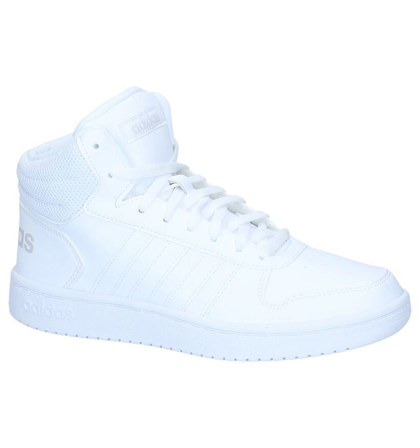 adidas Hoops Witte Sneakers voor dames (300158)