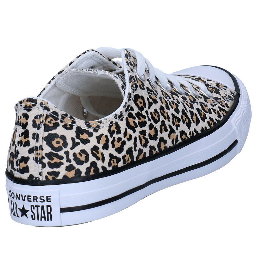 Converse Chuck Taylor AS Baskets en Beige en textile (287162)