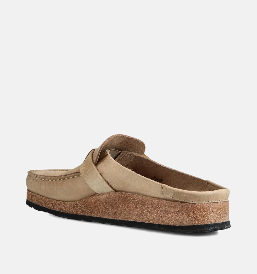 Birkenstock Buckley Natural Leather Nu-pieds en Marron pour femmes (368232)