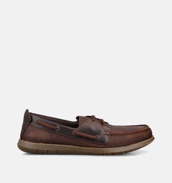 Clarks Lage schoenen Bruin