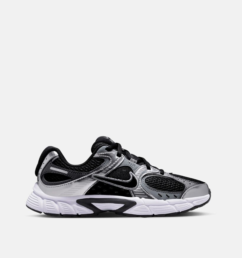 Nike V5 RNR Zwarte/Zilveren Sneakers voor jongens (376052)