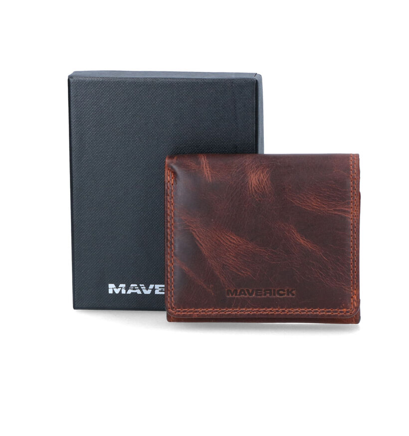 Maverick Portefeuille en Marron pour hommes (318063)