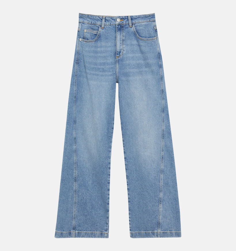 comma Blauwe Wide Leg Jeans voor dames (379428)
