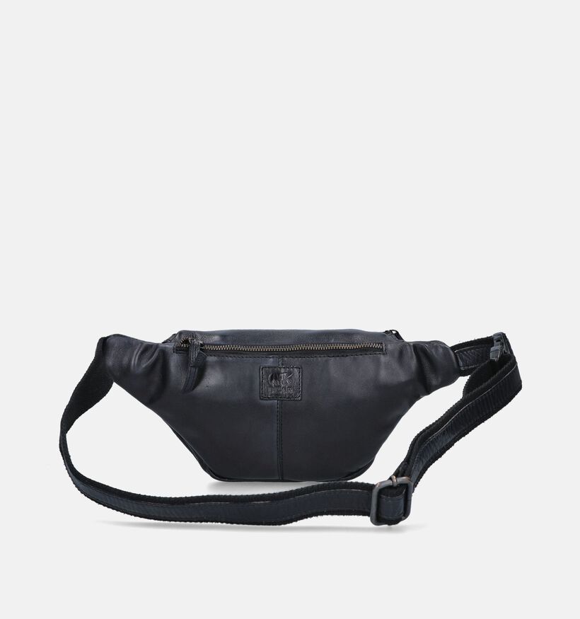 Bear Design Sac Banane en Noir pour femmes (358873)