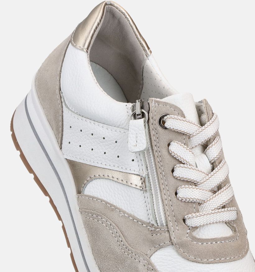 Solemade Kuby Baskets habill&eacute;es en Beige pour femmes (371663) - pour semelles orthop&eacute;diques