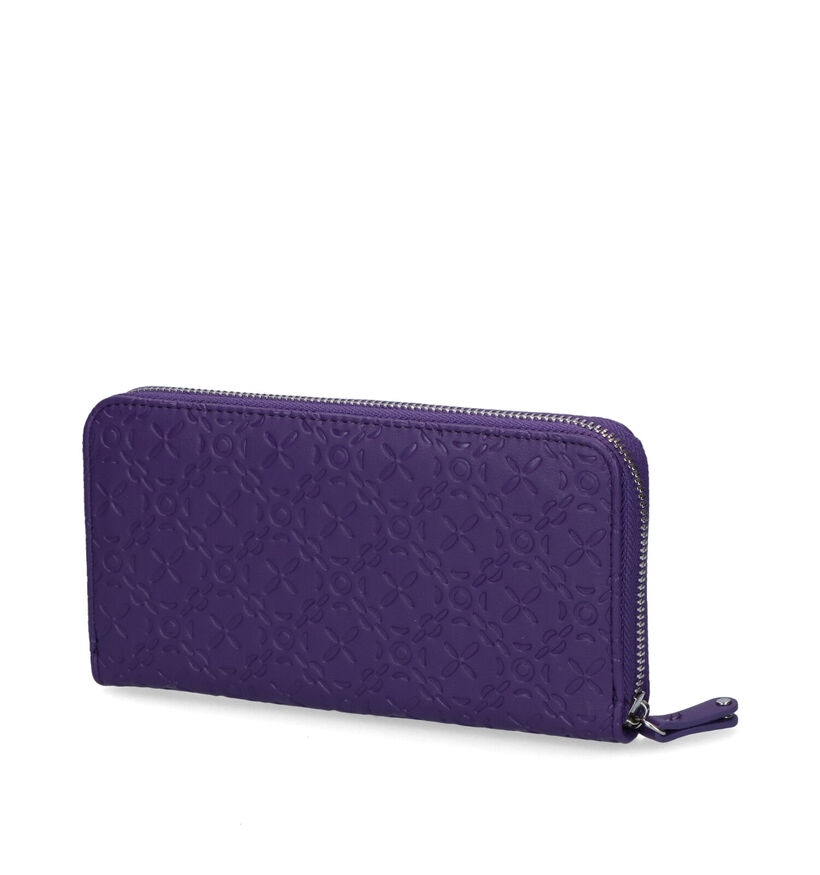 Marco Tozzi Porte-monnaie zippé en Violet pour femmes (317733)