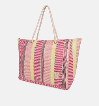 Laurent David Cabas Beige/Rouge