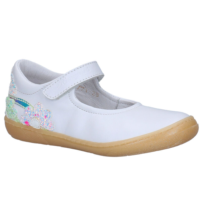 Romagnoli Chaussures basses en Blanc en cuir (269562)