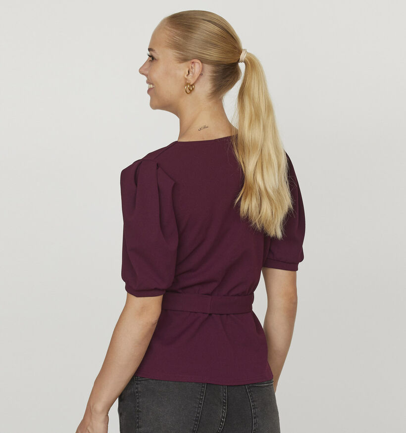 SISTERS POINT Nasa Bordeaux Blouse voor dames (355144)