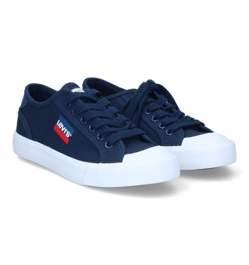 Levi's Mission Baskets en Bleu pour garçons (317975)