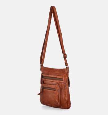 Bear Design Sacs port&eacute; crois&eacute; Cognac