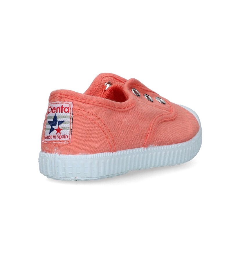 Cienta Slip-ons en Orange pour filles (323832) - pour semelles orthopédiques