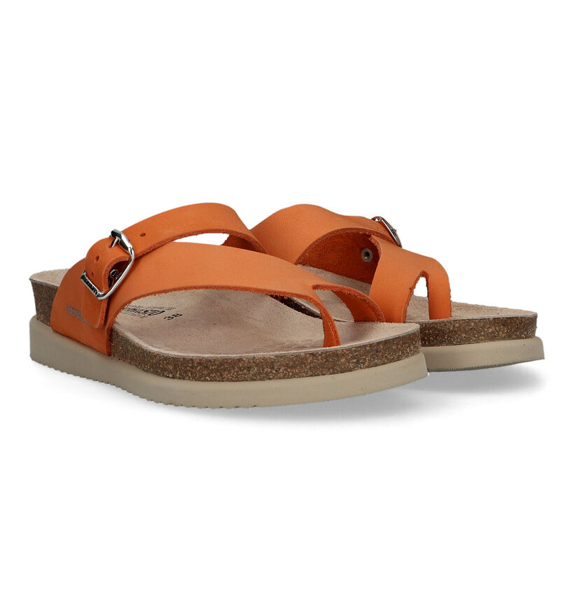 Mephisto Helen Oranje Teenslippers in nubuck (323482)