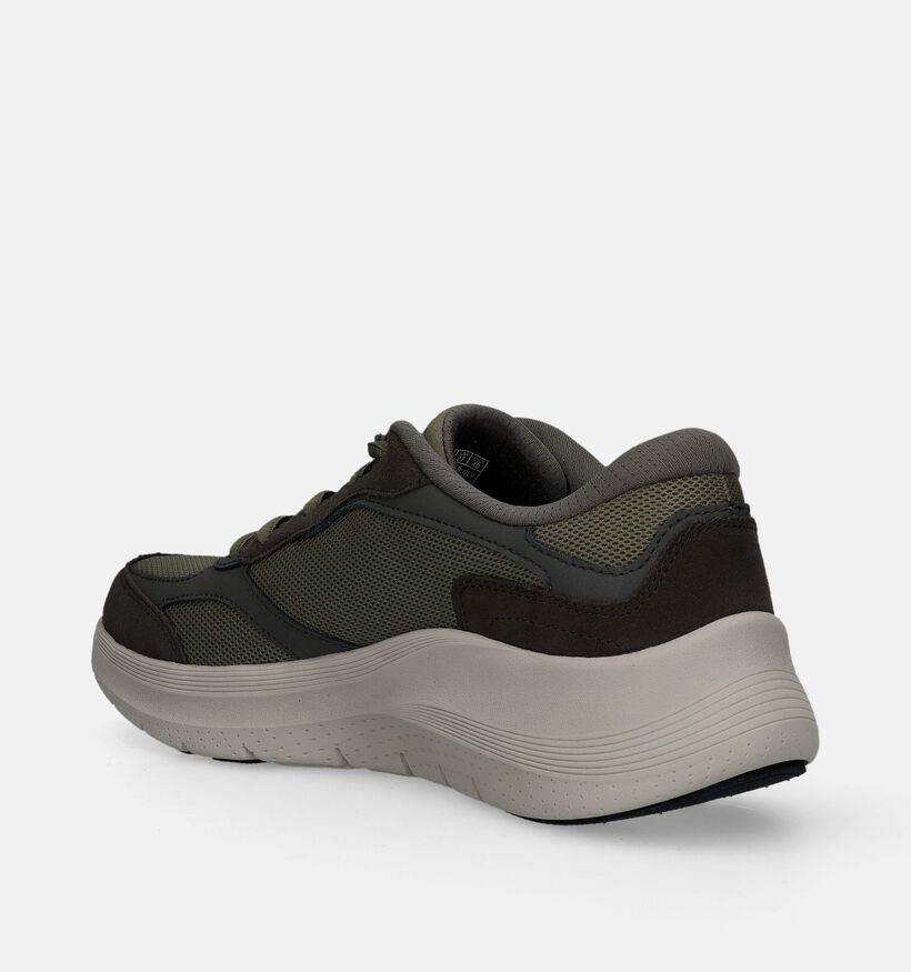 Skechers Arch Fit 2.0 The Keep Groene Sneakers voor heren (345222) - geschikt voor steunzolen