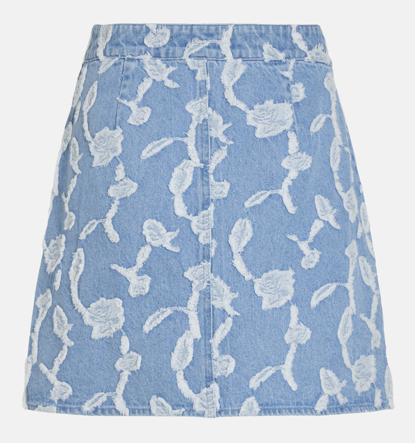Vila Ianais Jupe courte en jeans en Bleu pour femmes (357185)