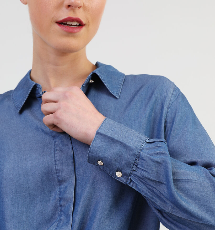 Vila Urla Blauw Jeanshemd voor dames (342127)