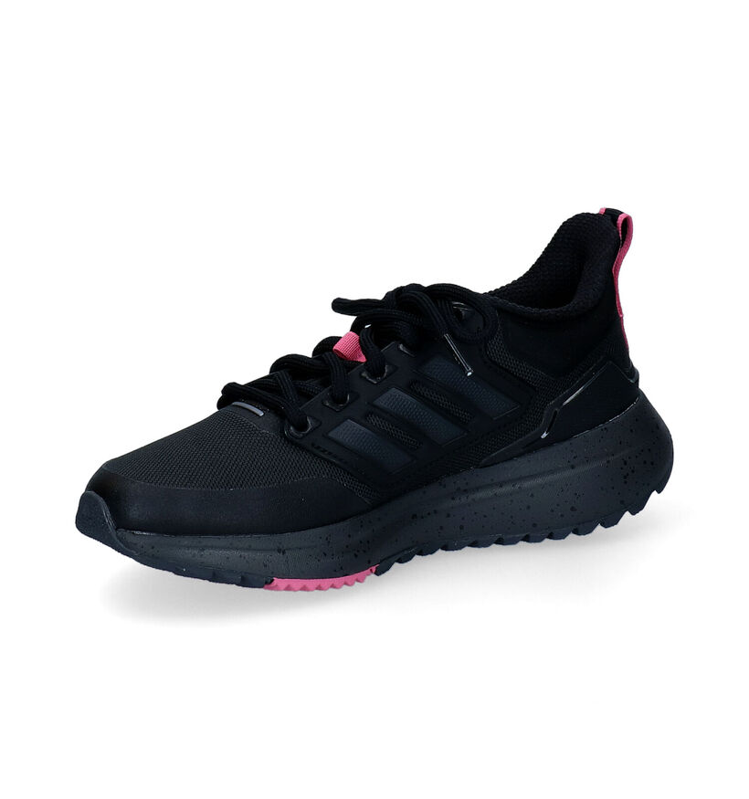 adidas EQ21 Run Zwarte Sneakers voor dames (300177)