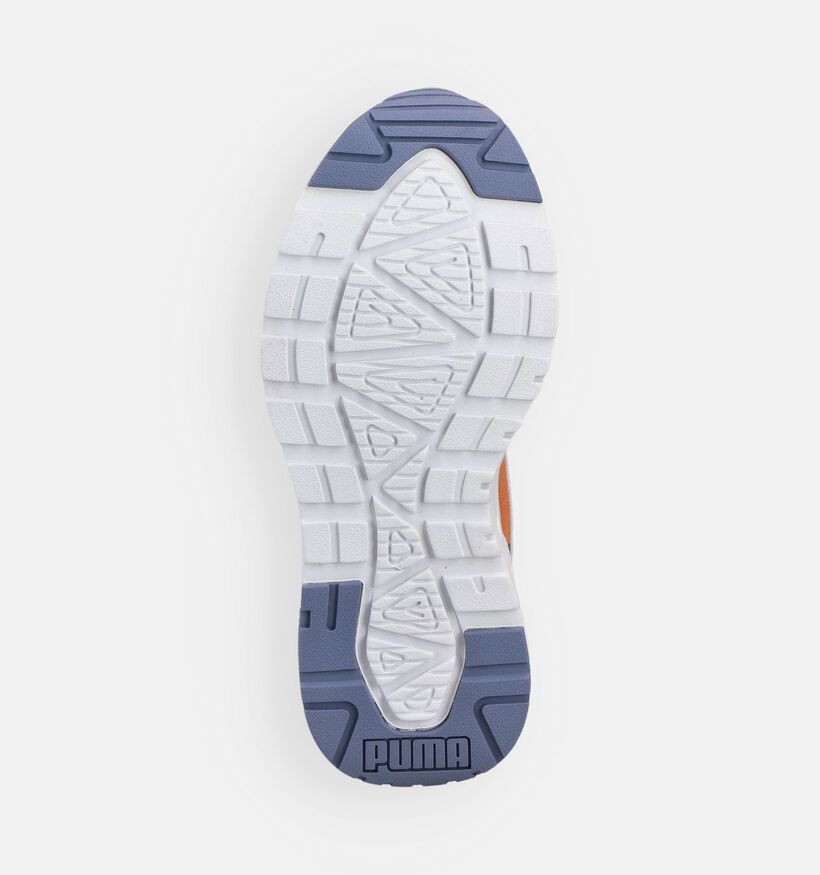 Puma Trinity 2 LT Jr Grijze Sneakers voor jongens, meisjes (366644) - geschikt voor steunzolen