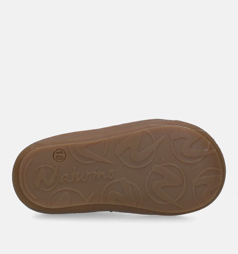 Naturino Cocoon Taupe Babyschoenen voor meisjes (331557) - geschikt voor steunzolen