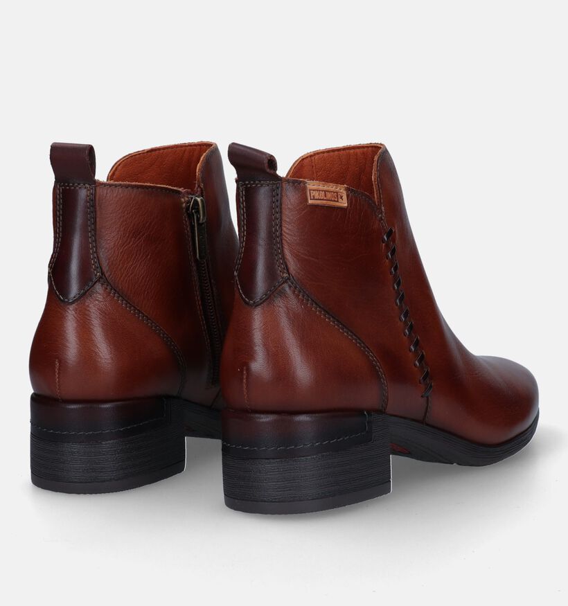Pikolinos Malaga Cognac Enkellaarzen voor dames (346183)