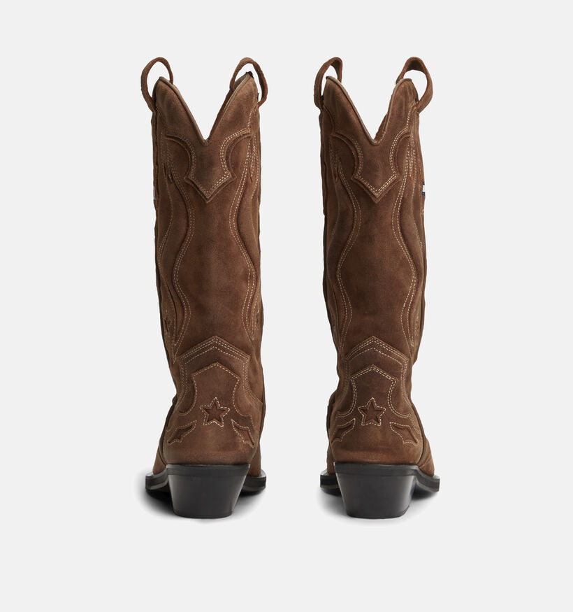 Tommy Hilfiger Archive Bottes de cowboy en Cognac pour femmes (374894)