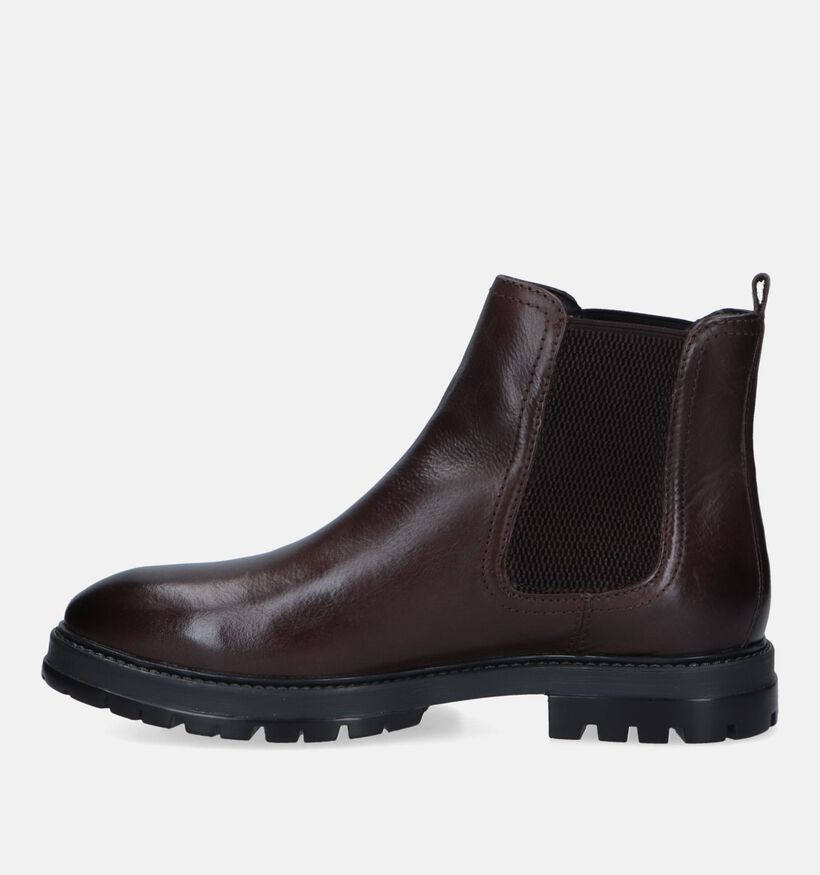 Scapa Bottines Chelsea en Noir pour hommes (332566)