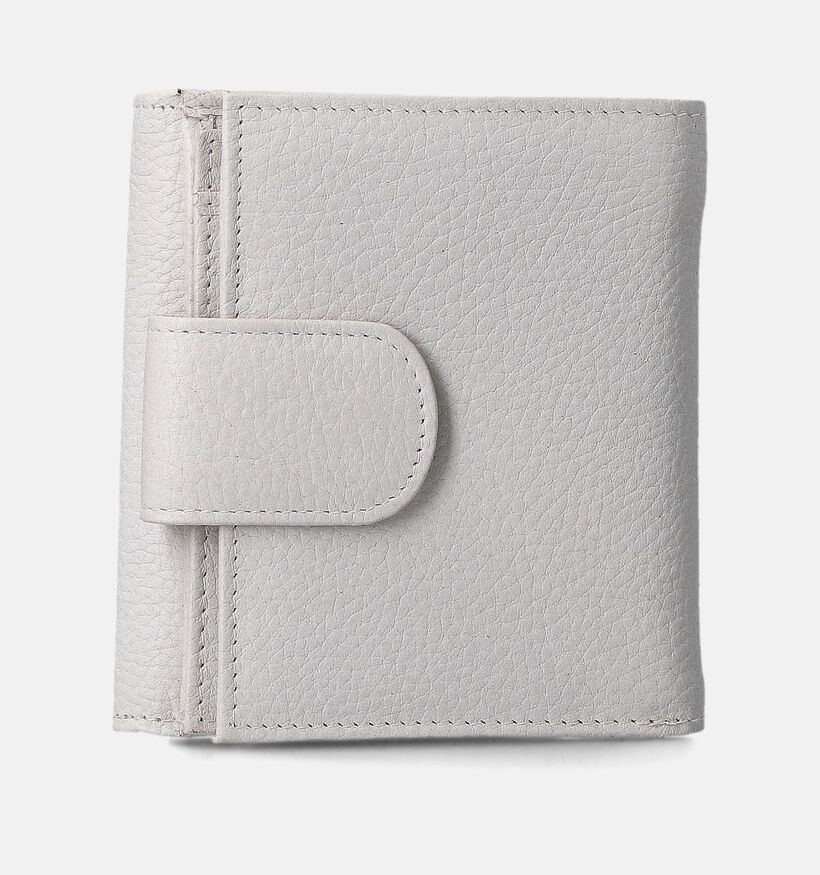 Crinkles Beige Overslagportemonnee voor dames, heren (358102)