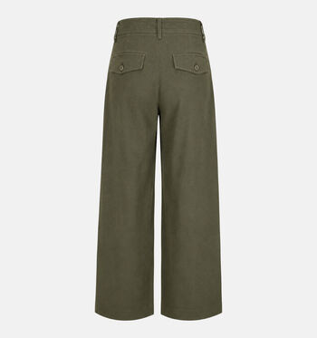 Vero Moda Broeken Groen