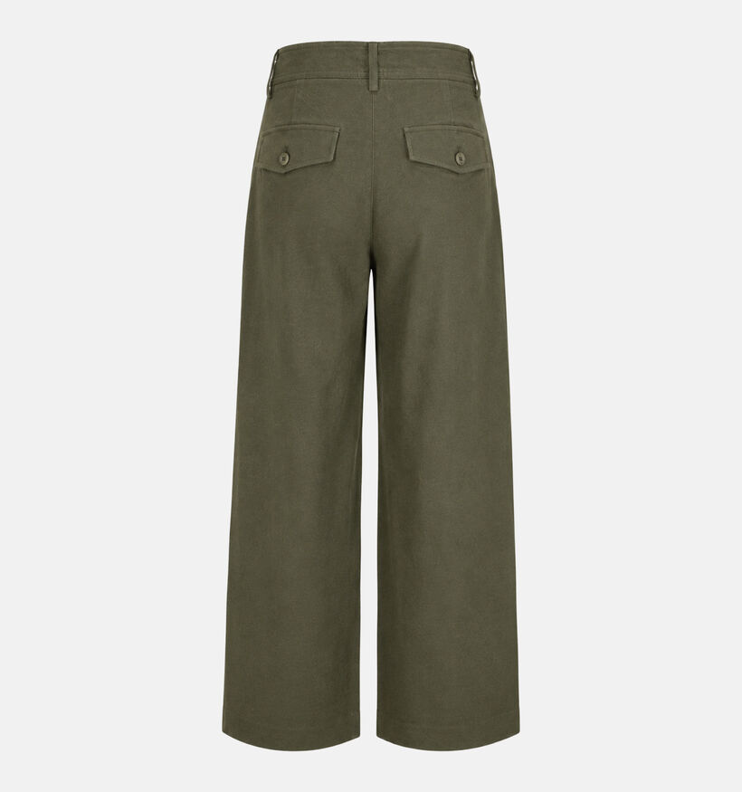 Vero Moda Sofia Donkergroene Barrel Geklede Broek voor dames (377601)