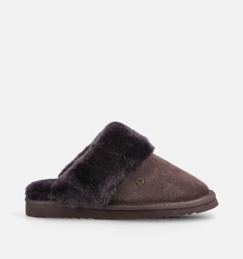 Warmbat Pantoufles Noir/Cognac/Marron/Taupe/Violet/Bleu/Rose/Vert/Gris