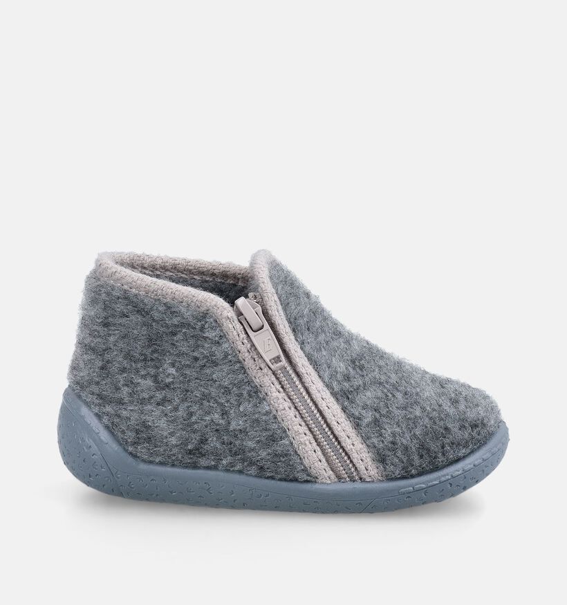 Milo & Mila Xadag Pantoufles pour b&eacute;b&eacute; en Gris pour filles, gar&ccedil;ons (381154) - pour semelles orthop&eacute;diques