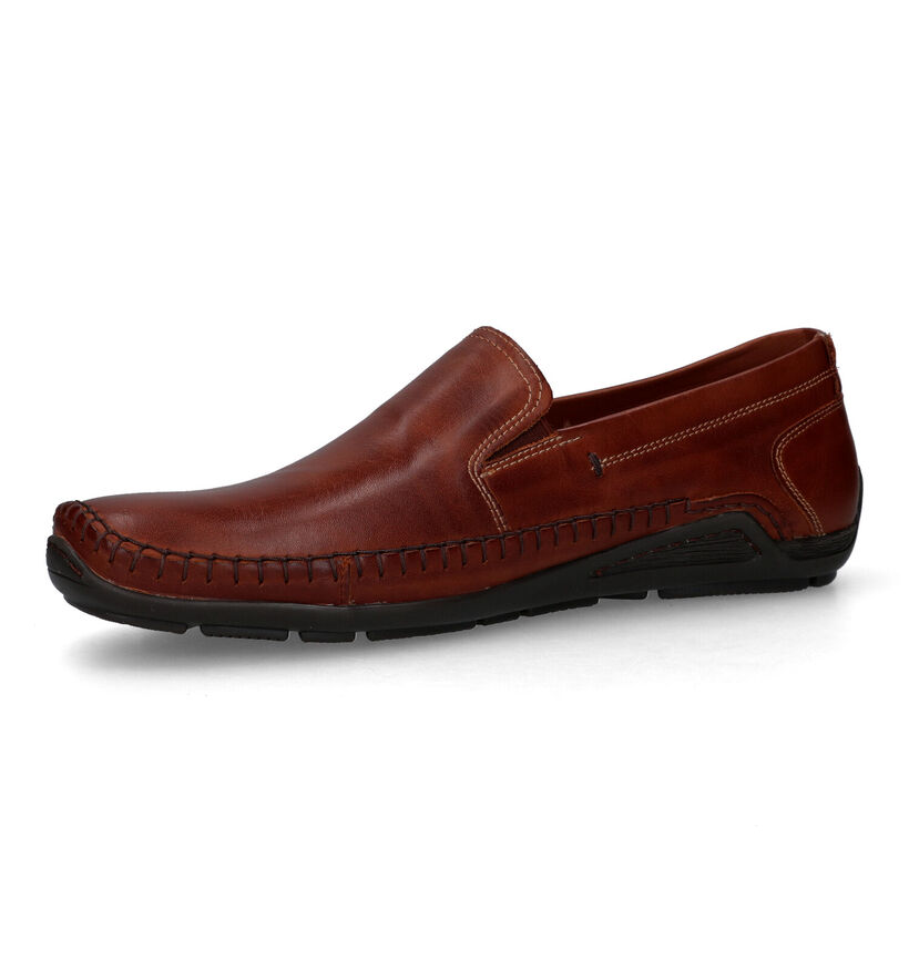 Pikolinos Azores Chaussures à enfiler en Cognac pour hommes (323361) - pour semelles orthopédiques