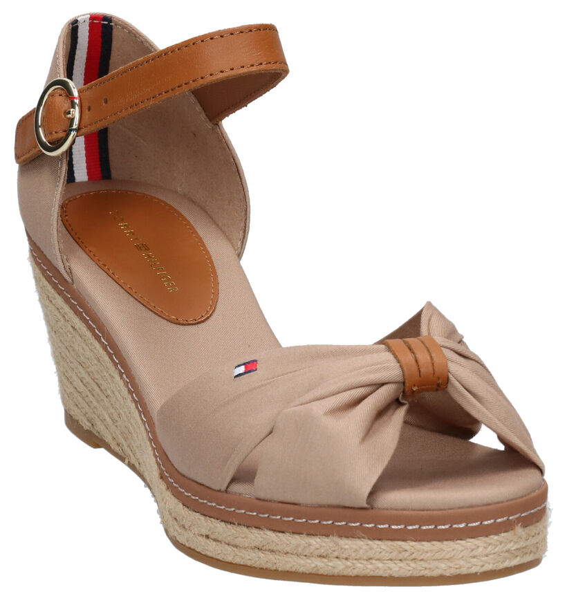 Tommy Hilfiger Iconic Elba Sandales en Brun en cuir (268542)