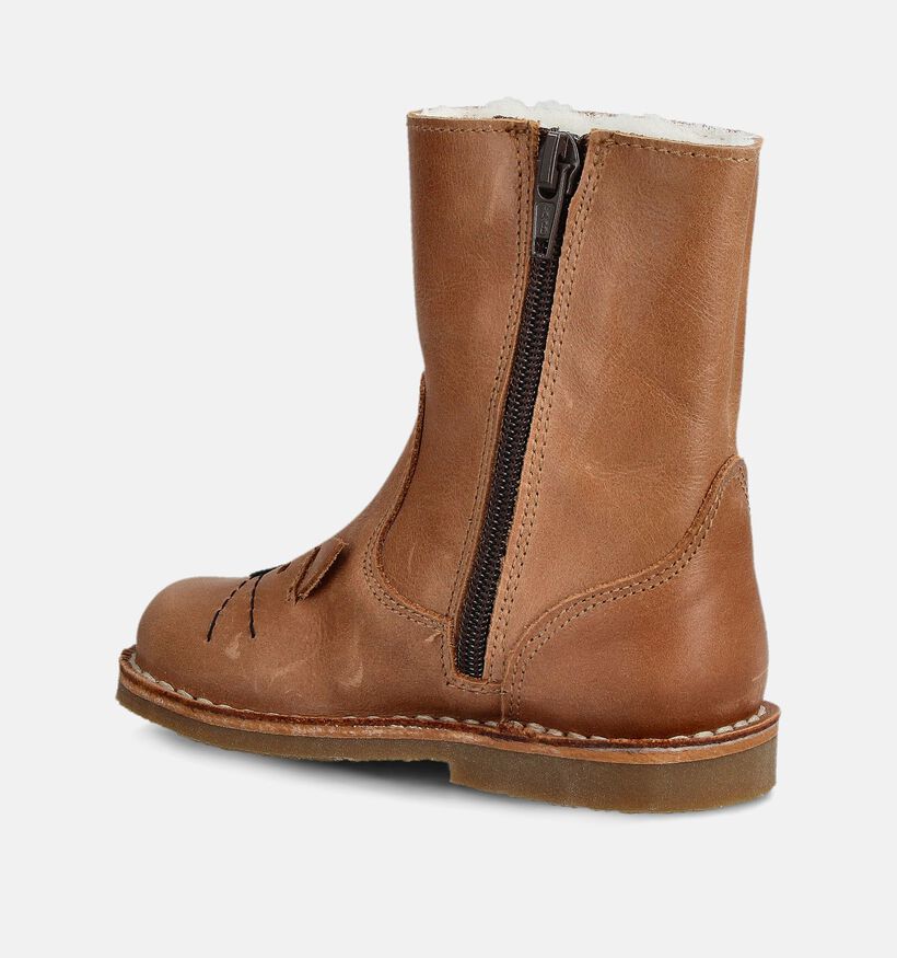 Milo & Mila Cognac Laarzen voor meisjes (363020)