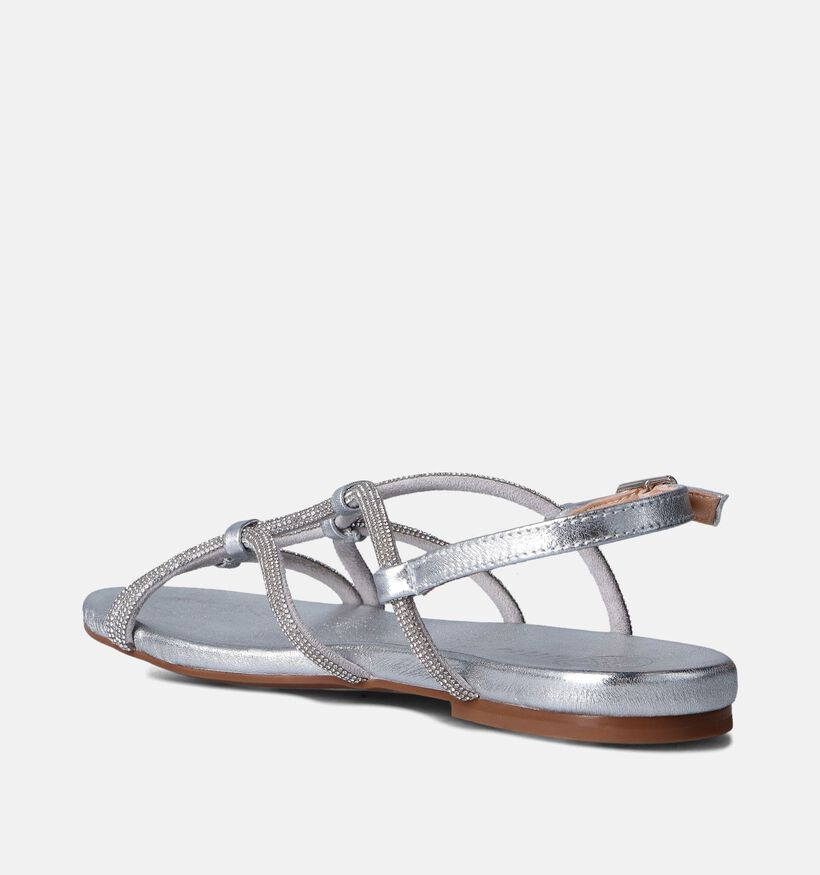Unisa Cooper Sandales plates en Argent pour femmes (358283)