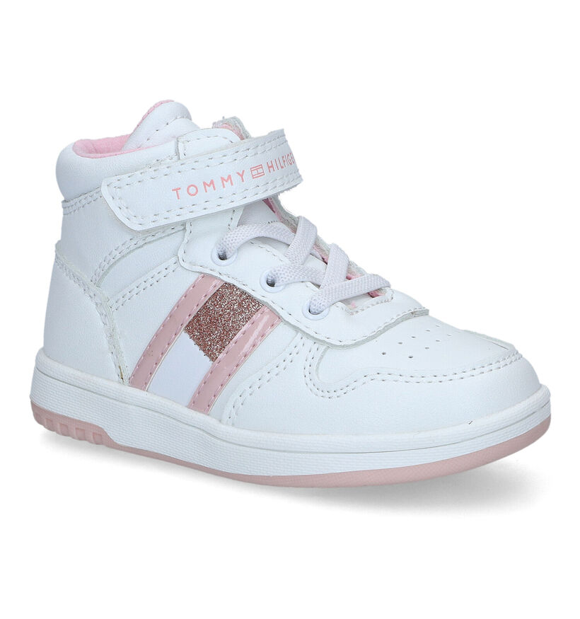 Tommy Hilfiger Baskets montantes en Blanc en simili cuir (314484)