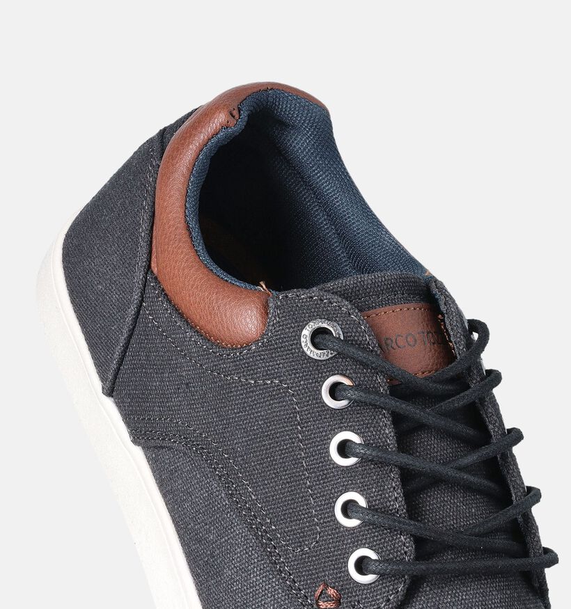 Marco Tozzi Zwarte Veterschoenen voor heren (356767)