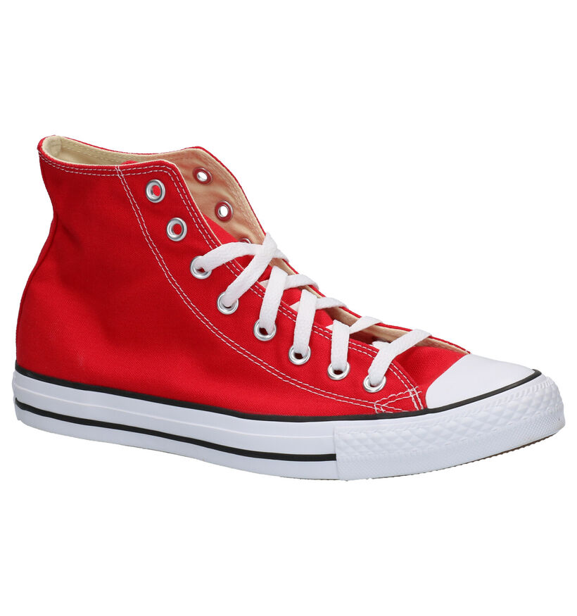 Converse Chuck Taylor All Star Hi Baskets en Noir pour femmes, hommes (361446)