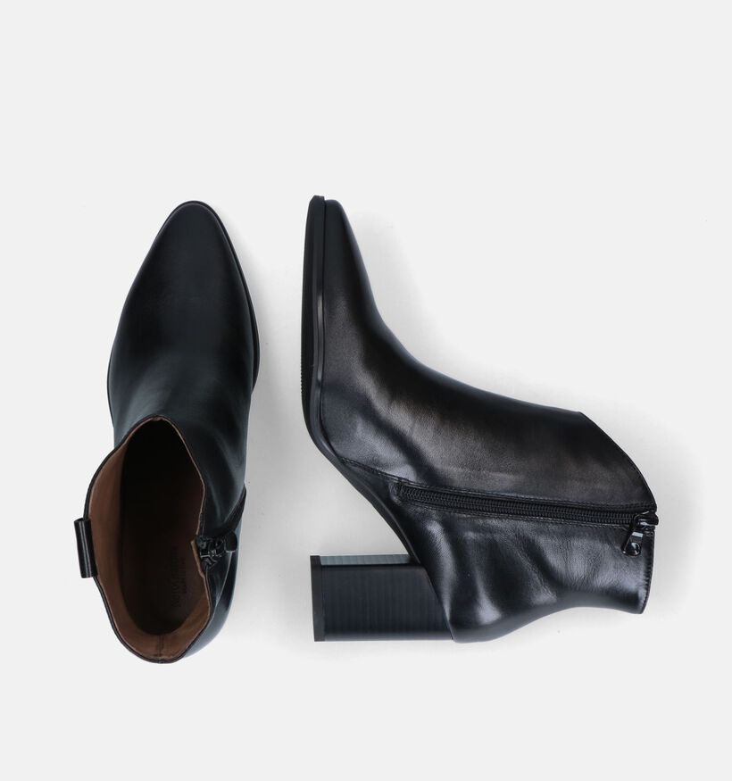 NeroGiardini Bottines à talons en Noir en cuir (321516)