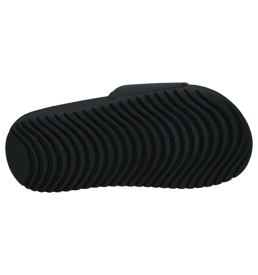 Zwarte Slippers Nike Kawa in kunststof (238301)
