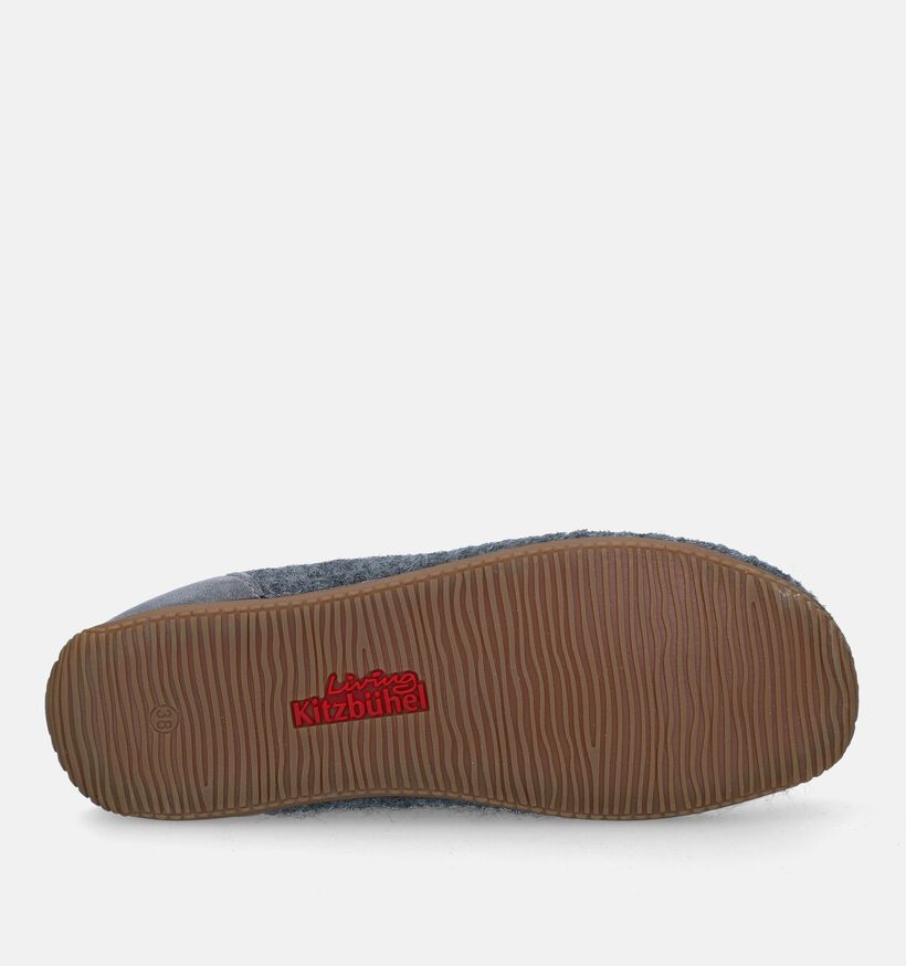 Living Kitzbühel Grijze Hoge pantoffels voor dames (348792)