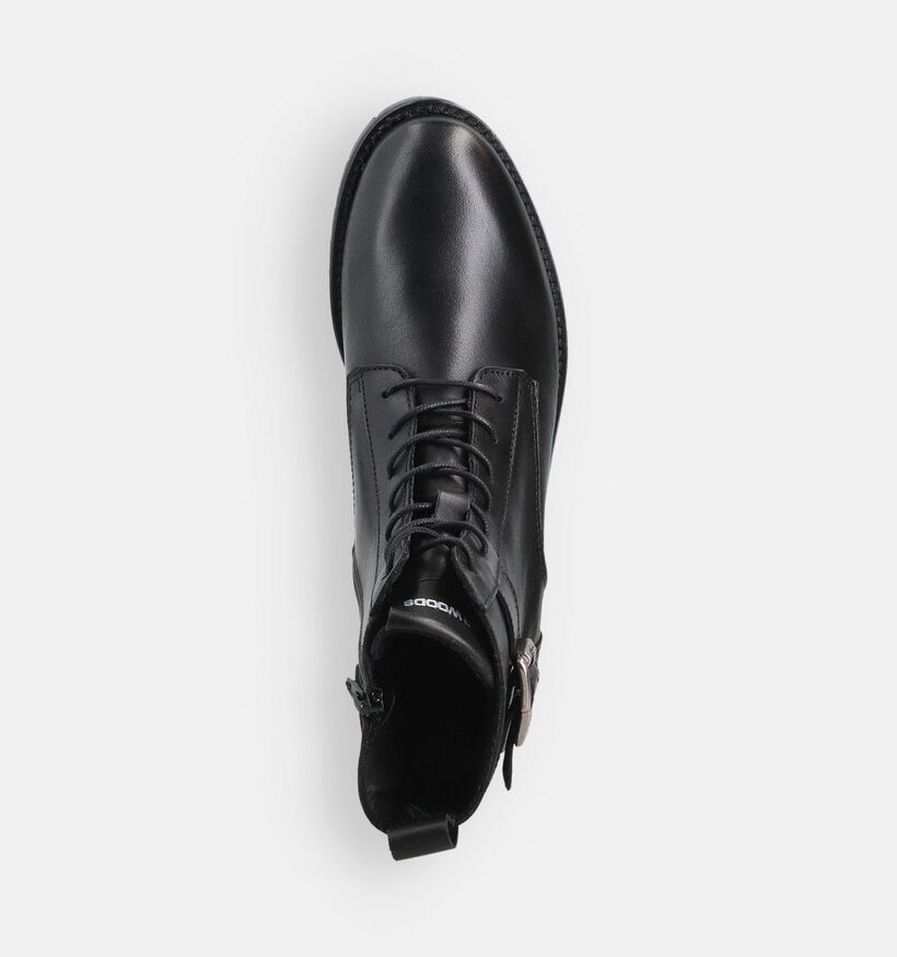 River Woods Beth Zwarte Enkellaarzen voor dames (363695)
