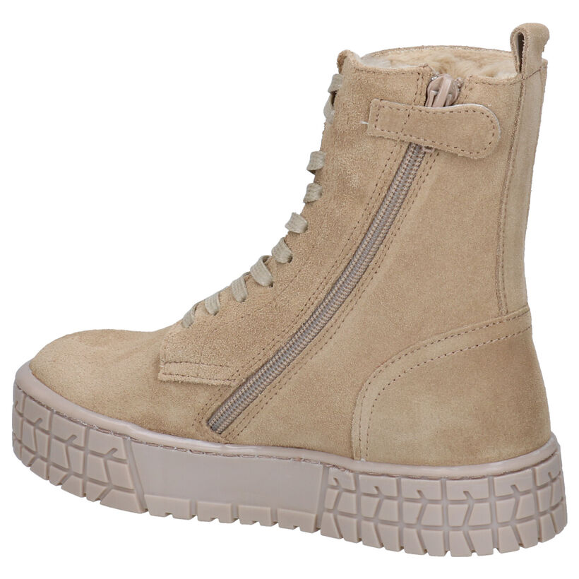 Hip Beige Bottines in daim (296847)