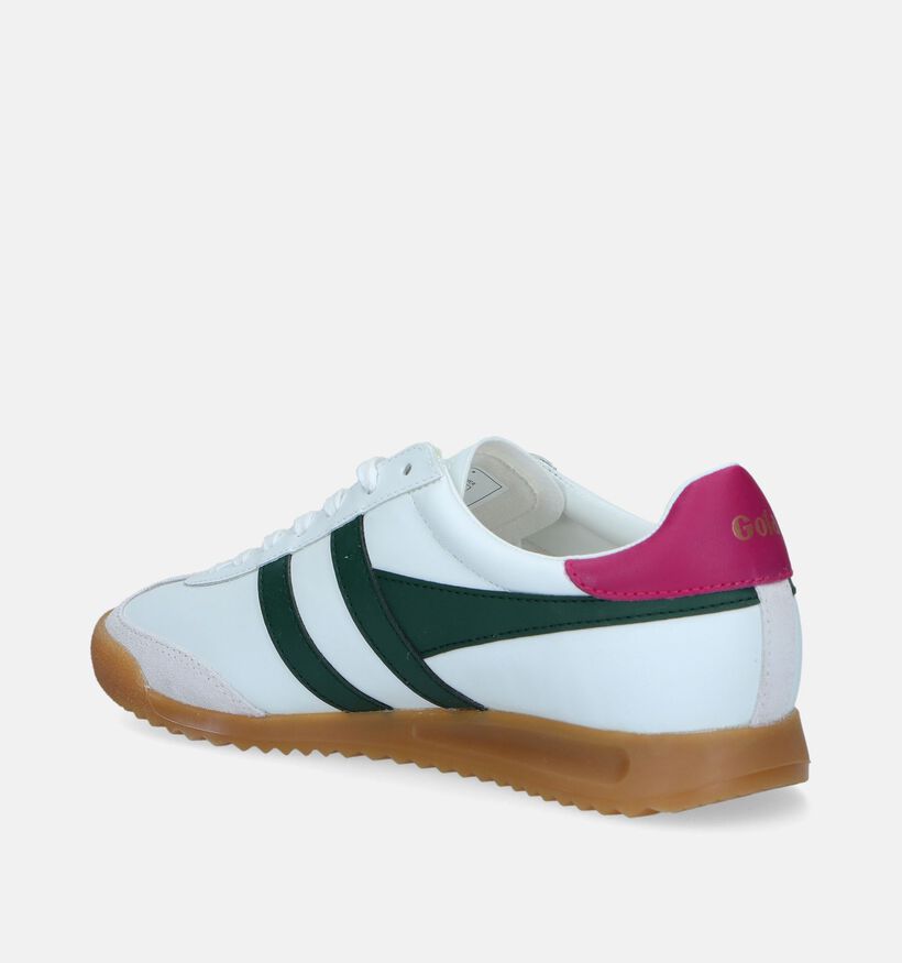 Gola Torpedo Witte Sneakers voor dames (336372) - geschikt voor steunzolen