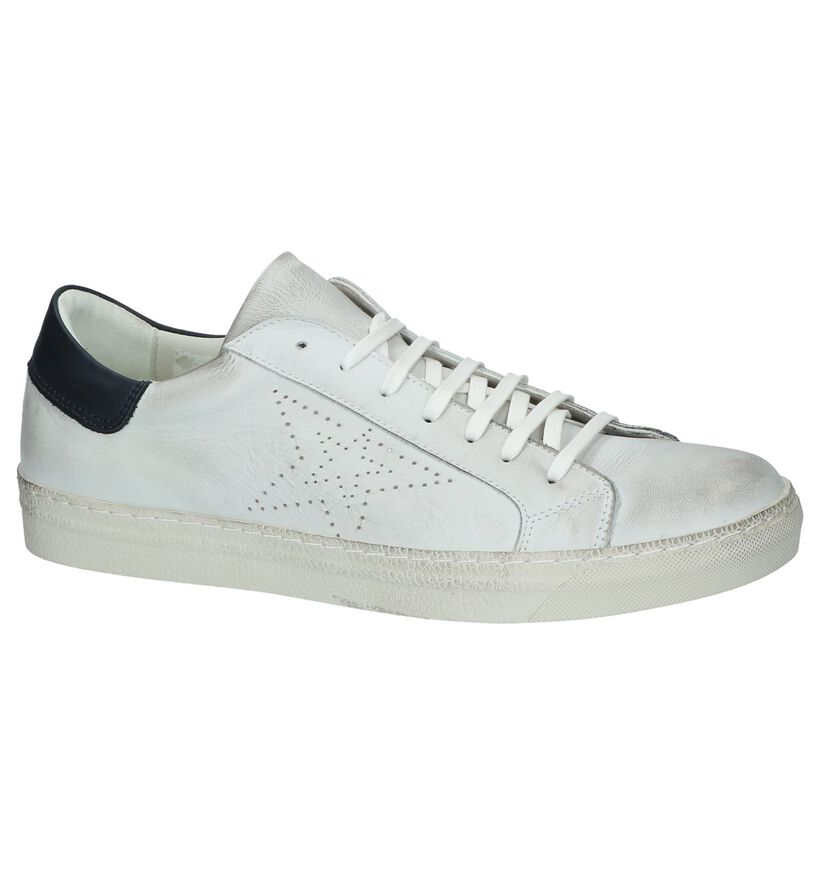 Borgo Sport Baskets basses en Blanc en cuir (209762)