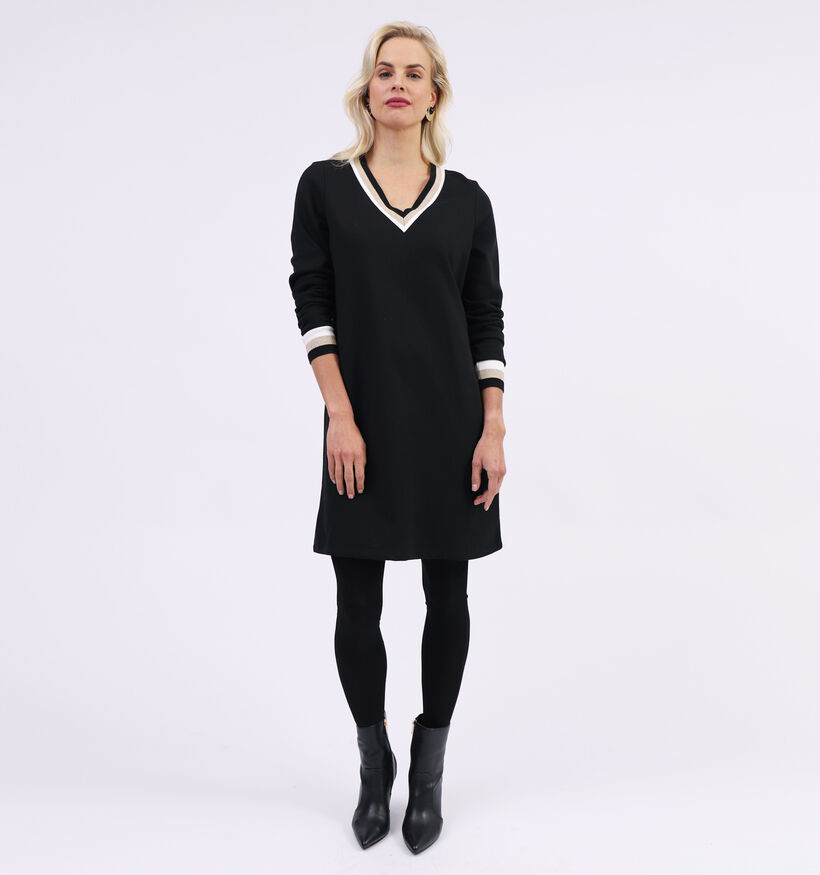 Vero Moda Nina Sweat Robe en Noir (318602)