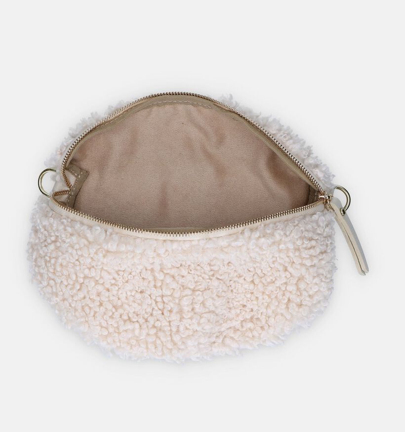 Via Limone Sac porté croisé en Teddy en Noir pour femmes (336329)