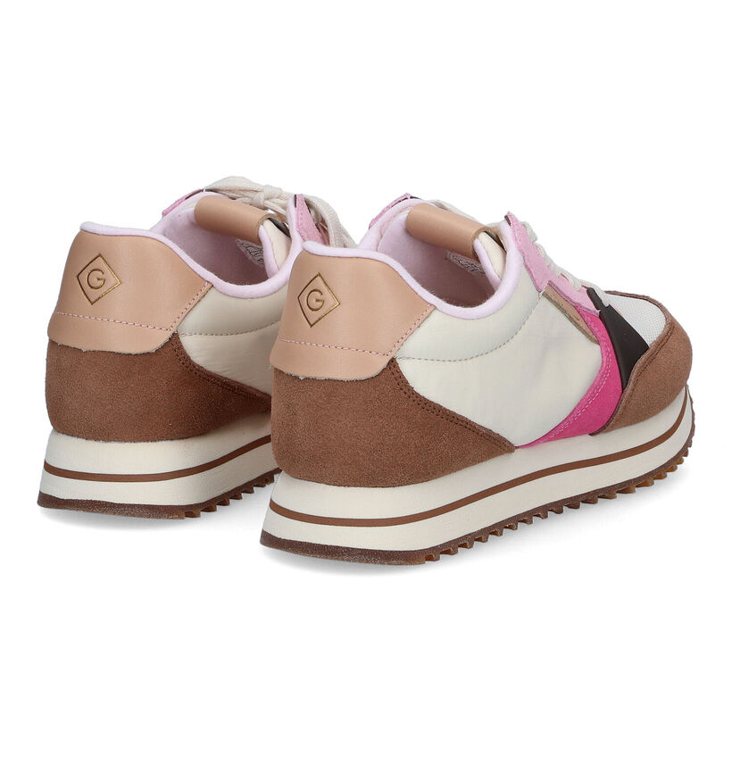 Gant Bevinda 11A Baskets en Beige en daim (303752)