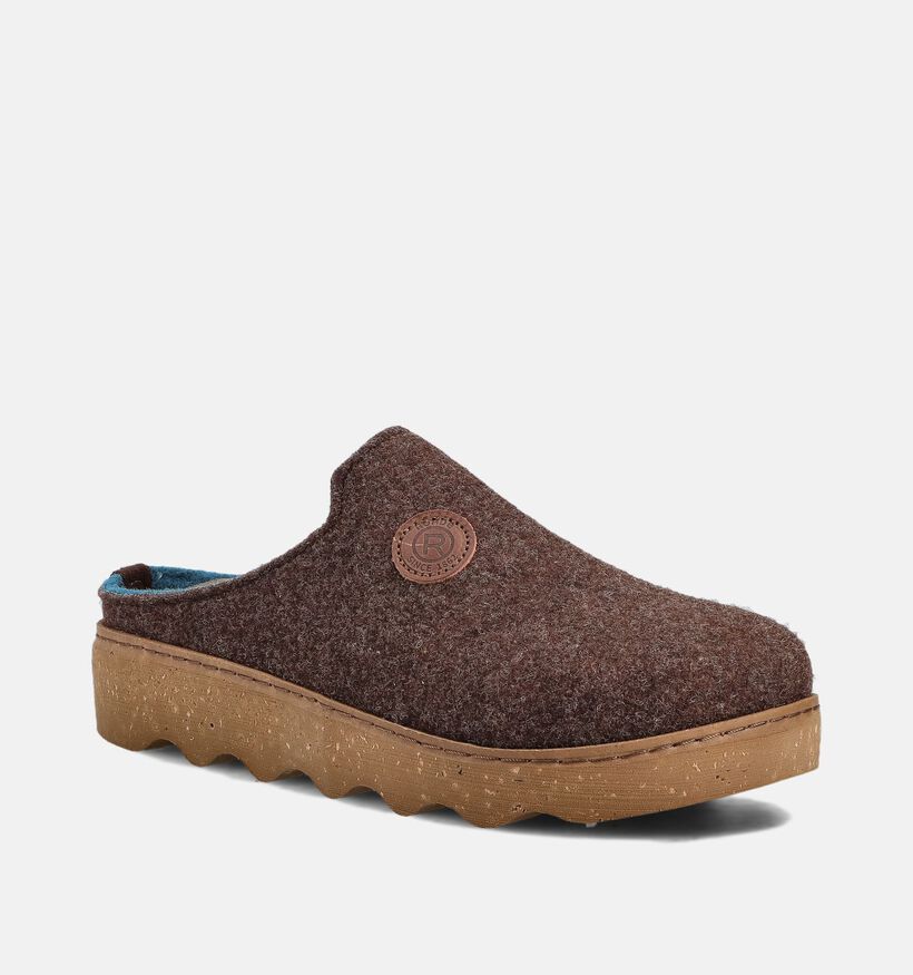 Rohde Foggia Bruine Pantoffels voor Steunzolen voor dames (364826) - geschikt voor steunzolen